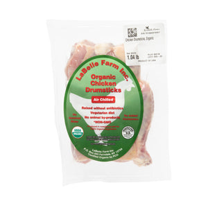 Wholesale La Belle Farm Organic Air Chilled Drumsticks-10 LB 10 PC Bulk