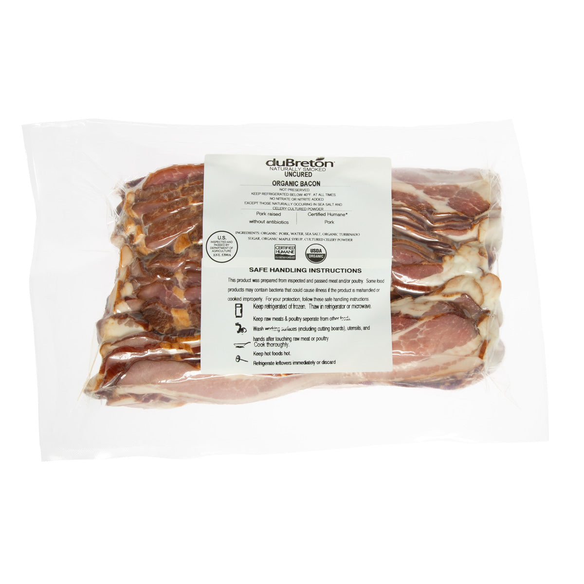 Wholesale North Country Smokehouse Organic Smoked Sliced Bacon-10 LB 2 PC Bulk