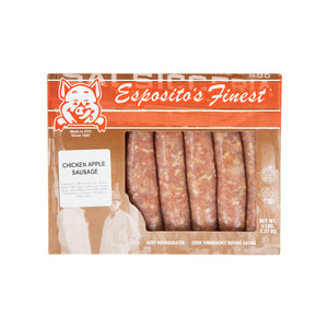 Wholesale Esposito Sausage Frozen Chicken Apple Sausages 4 OZ-5 LB Bulk