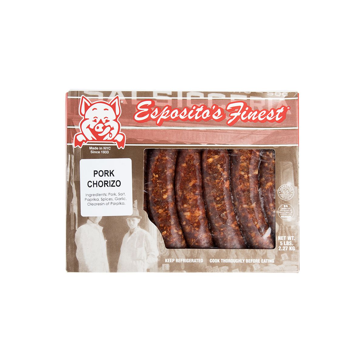 Esposito Sausage Frozen Chorizo Sausages 3 OZ