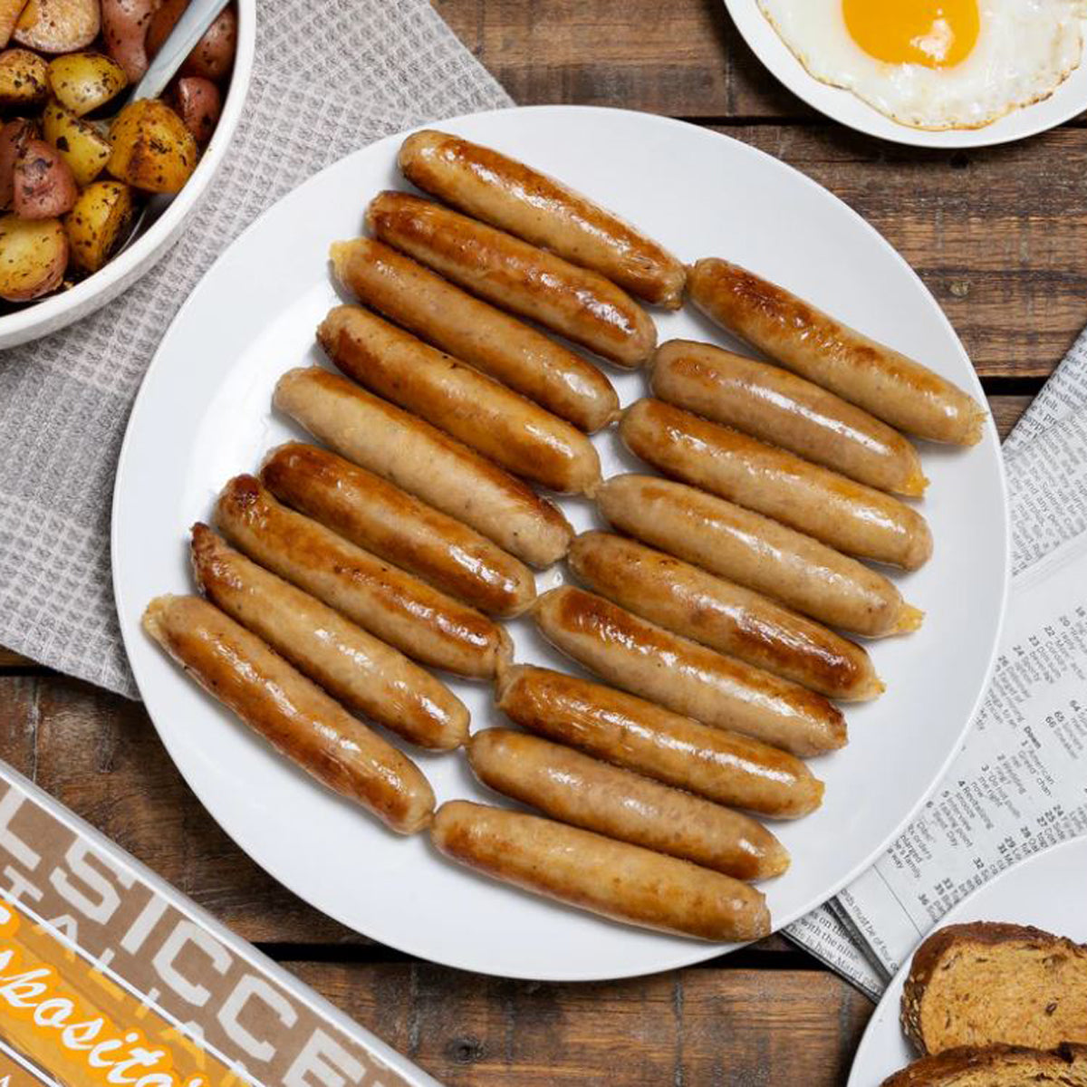 Wholesale Esposito Sausage Frozen Pork Breakfast Sausages 1 OZ- Bulk