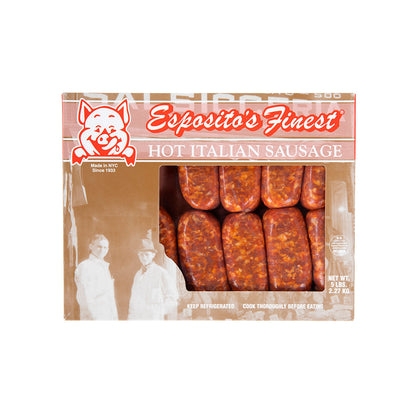 Wholesale Esposito Sausage Frozen Hot Italian Sausages 2.5 OZ- Bulk