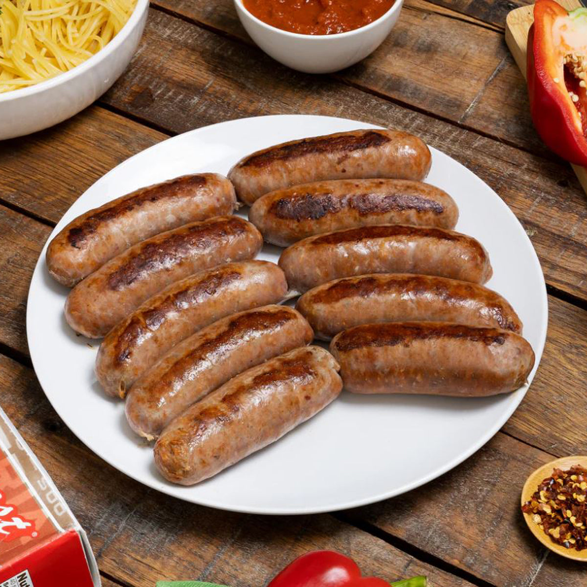 Wholesale Esposito Sausage Frozen Hot Italian Sausages 2.5 OZ- Bulk