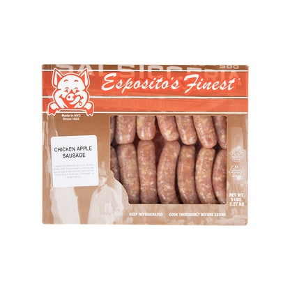 Wholesale Esposito Sausage Frozen Chicken Apple Sausages 1 OZ- Bulk