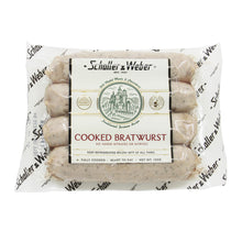 Wholesale Schaller & Weber Cooked Bratwurst Sausage 3.2 OZ 10 OZ- Bulk