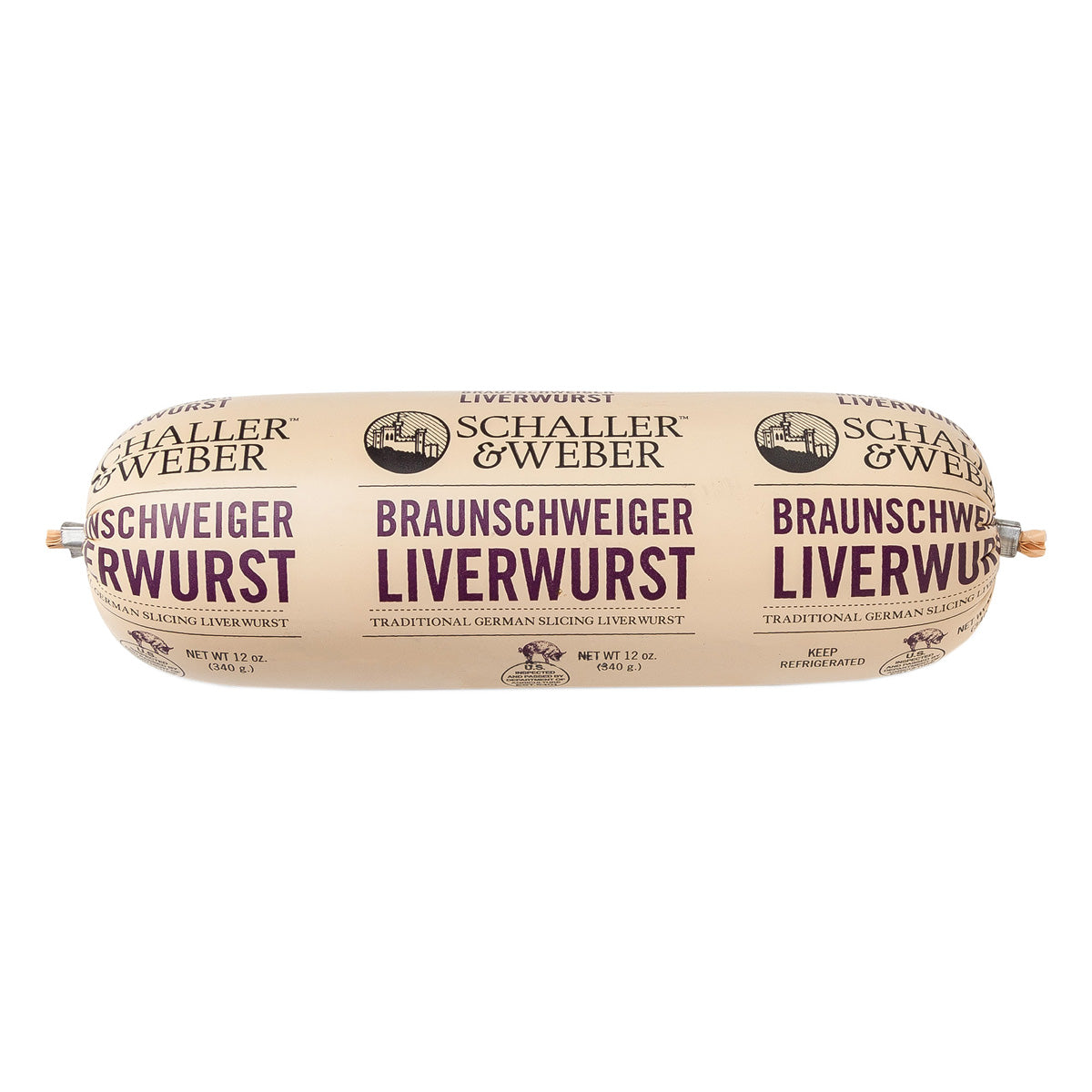 Wholesale Schaller & Weber Braunschweiger Sausage 10 OZ- Bulk