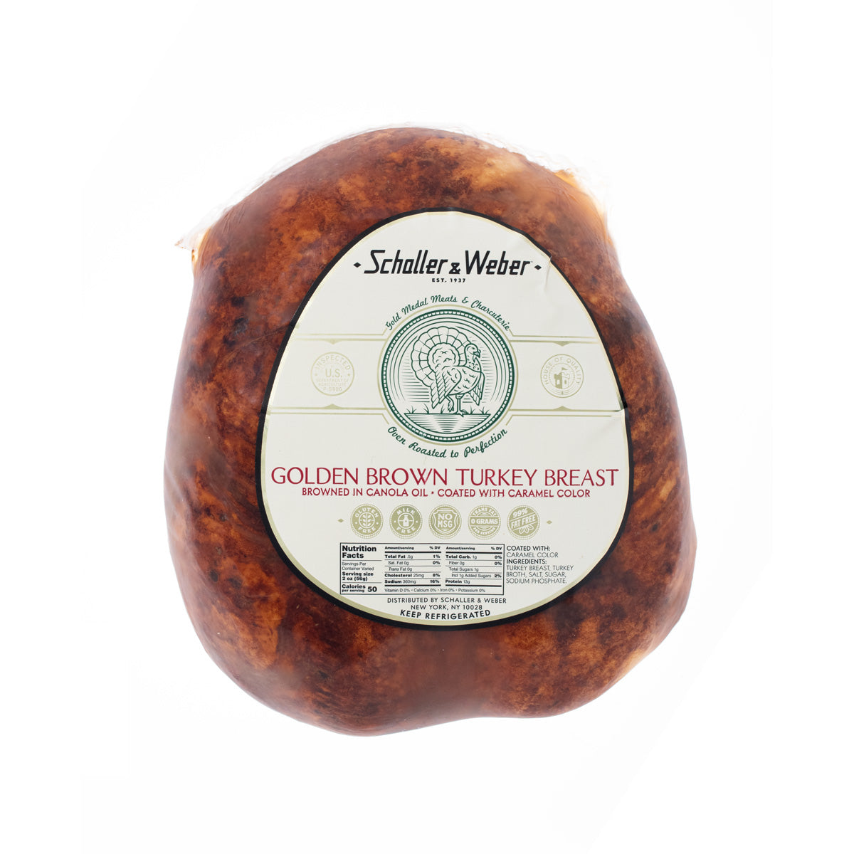 Wholesale Schaller & Weber Golden Brown Turkey Breast- Bulk