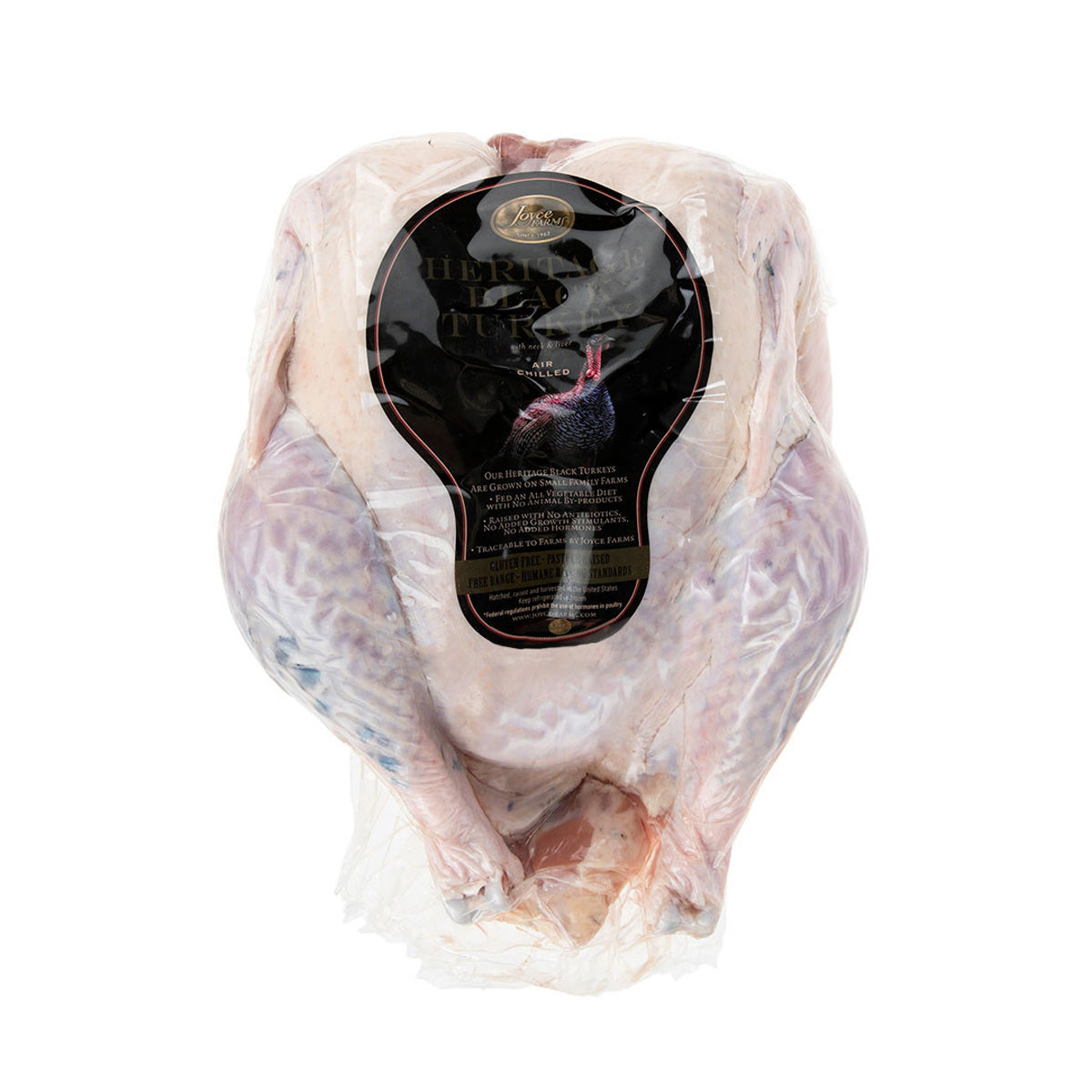 Wholesale Joyce Farms ABF Heritage Black Turkey 21-24 LB-23 LB Bulk