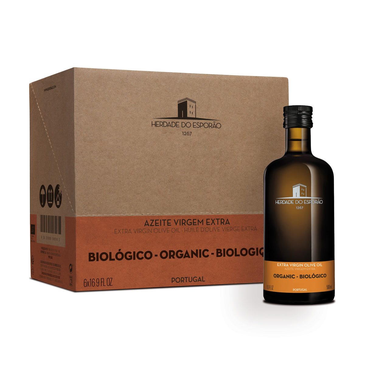 Wholesale Herdade do Esporo Extra Virgin Olive Oil 500ml Bottle- Bulk