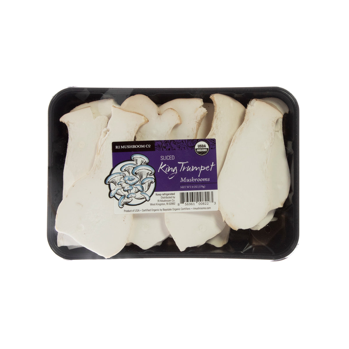 Wholesale BoxNCase Organic Sliced King Oyster Mushrooms 4 OZ- Bulk