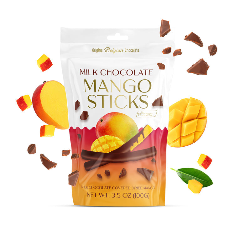 Wholesale BeeMax Milk Chocolate Mango Sticks – 3.5 Oz- Bulk