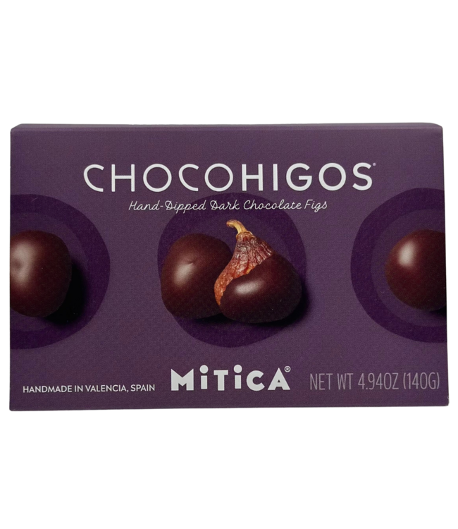 Wholesale Mitica Chocolate Covered Figs Chocohigos 140G-10ct Case Bulk