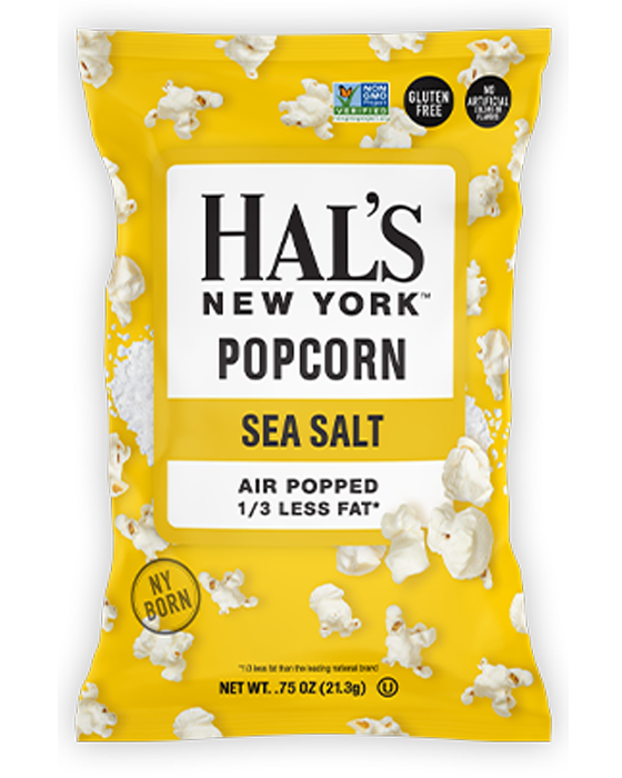 Wholesale Hals Ny Popcorn 6/9.5 Oz Sea Salt- Bulk
