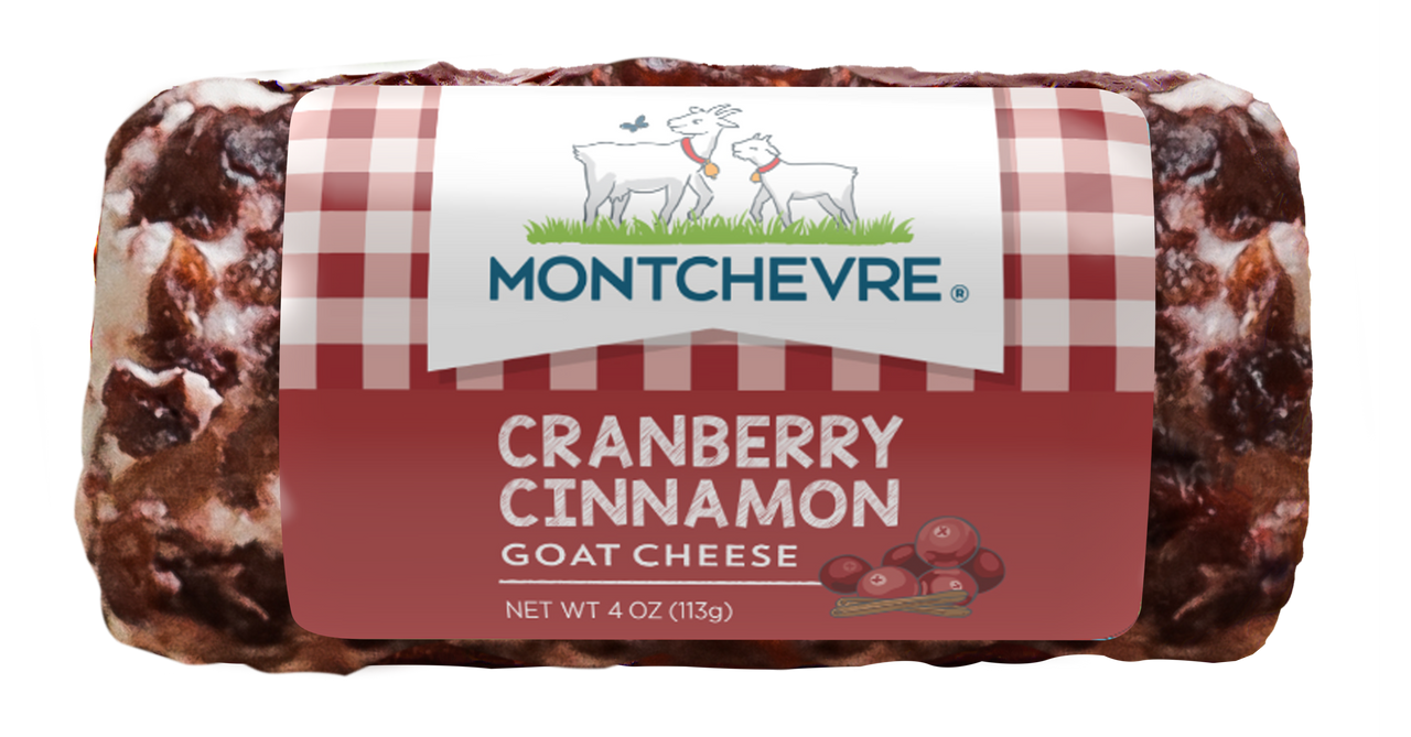 Montchevre Cranberry Cinnamon Goat Cheese 4oz 12ct