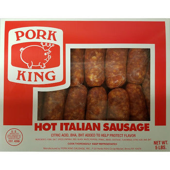 Pork King Hot Italian Pork Sausages 5lb