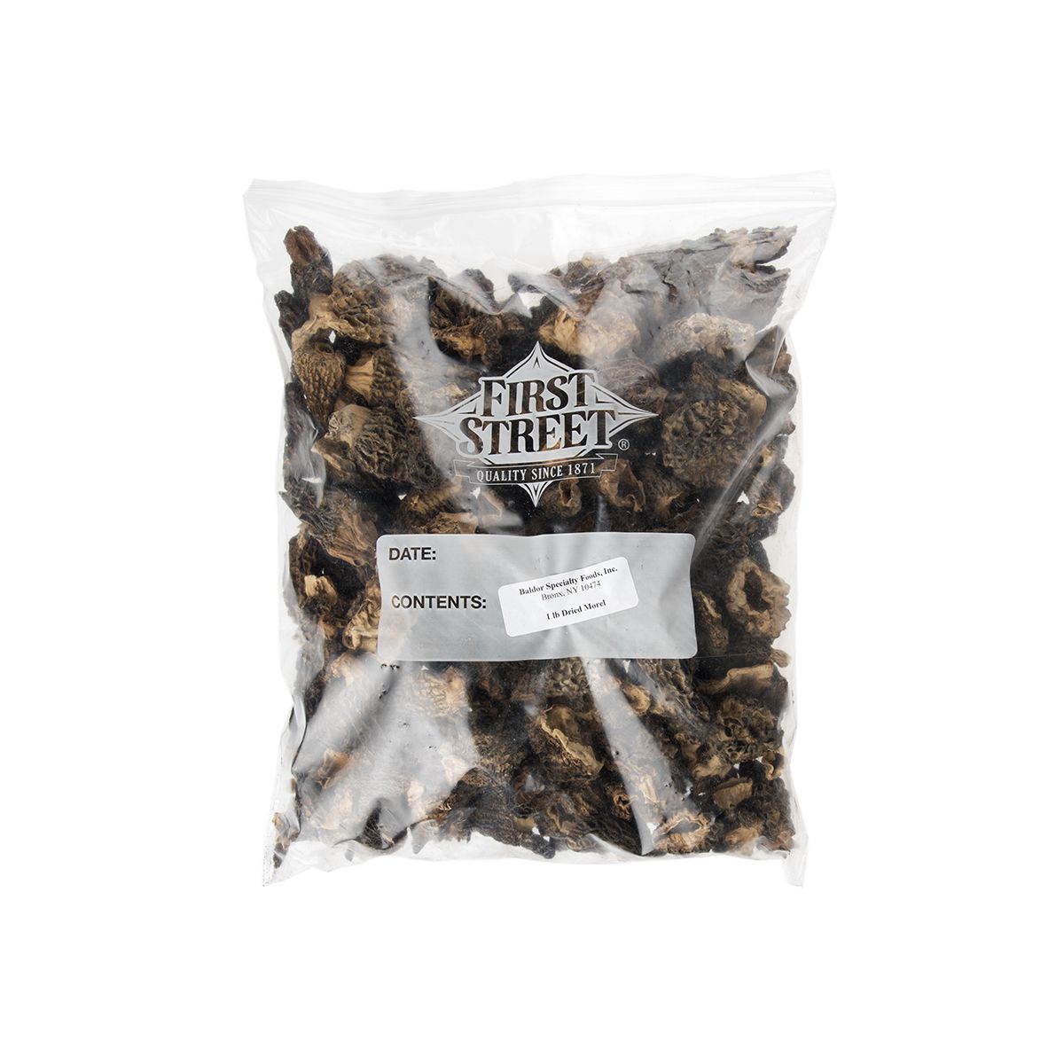 Wholesale BoxNCase Dried Morel Mushrooms Bag- Bulk