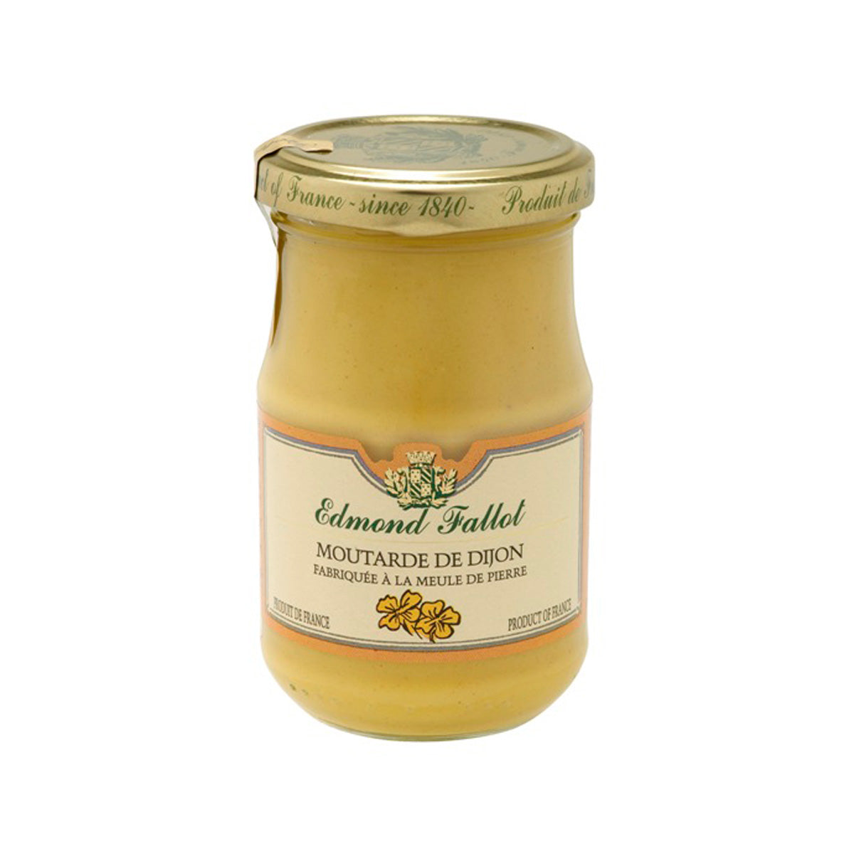 Atalanta Edmond Fallot Dijon Mustard 7.4 Oz Jar