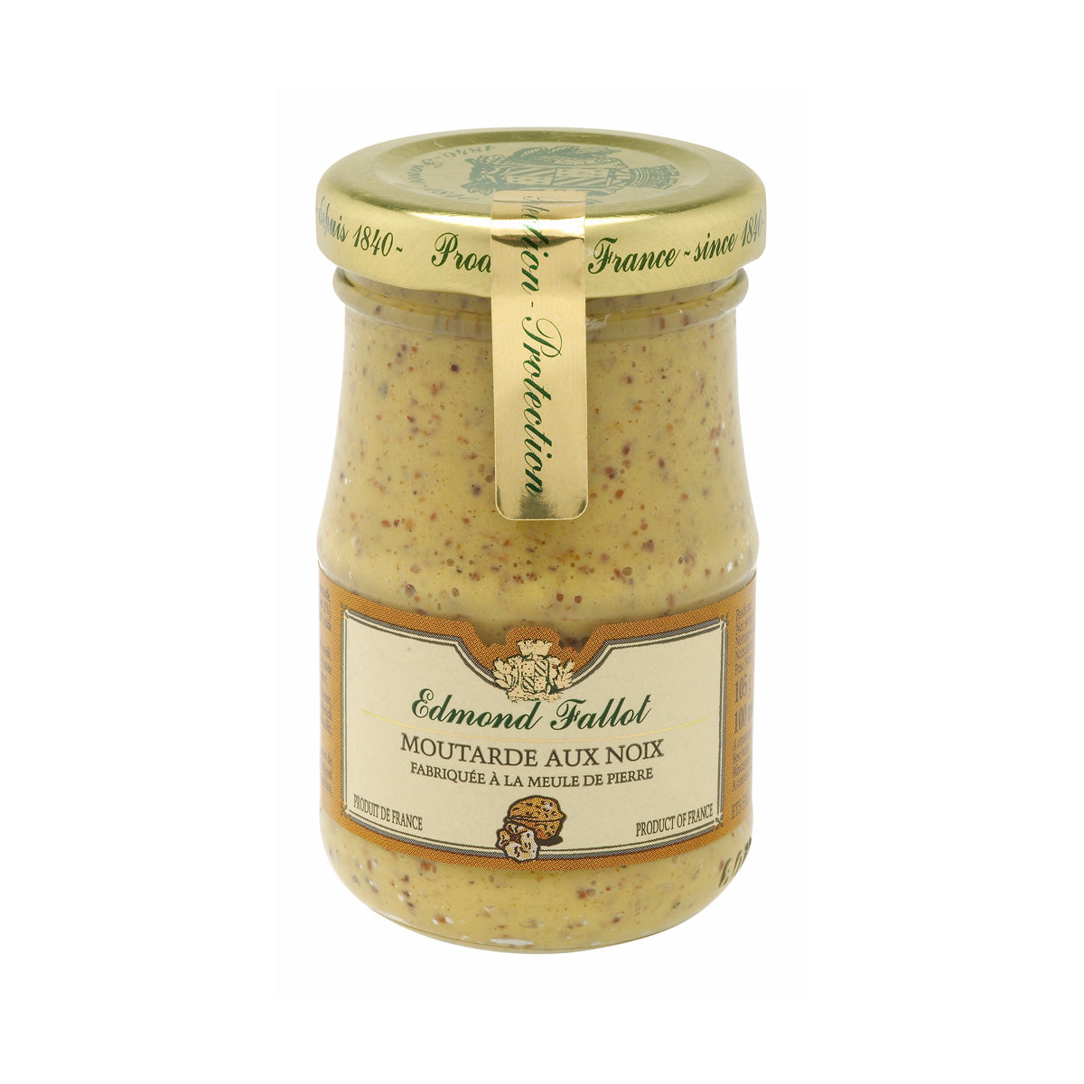 Atalanta Edmond Fallot Walnut Dijon Mustard 7.4 Oz Jar