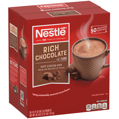Nestle Cocoa Hot Rich Packet 0g Trans Fat Per Serving 0.71 Oz