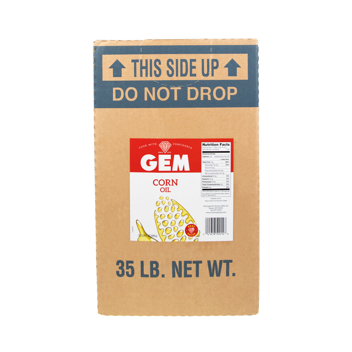 Wholesale BoxNCase Corn Oil 35 lb Box-35 LB Bulk
