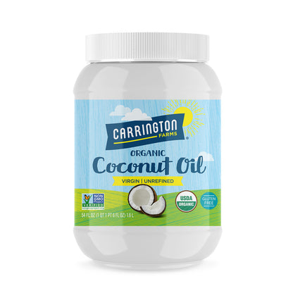 Wholesale Carrington Farms Organic Unrefined Coconut Oil-54 OZ Bulk