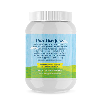 Wholesale Carrington Farms Organic Unrefined Coconut Oil- Bulk