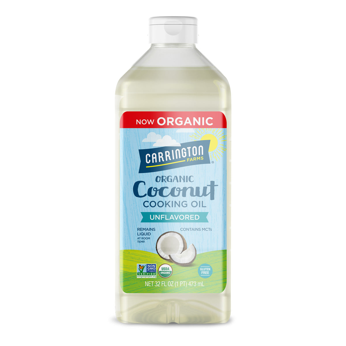 Carrington Farms Organic Liquid Coconut Cooking Oil