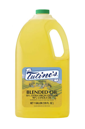 Wholesale Sovena Tutino's Extra Virgin and Canola Oil Blend 90/10 1 GAL-6ct Case Bulk