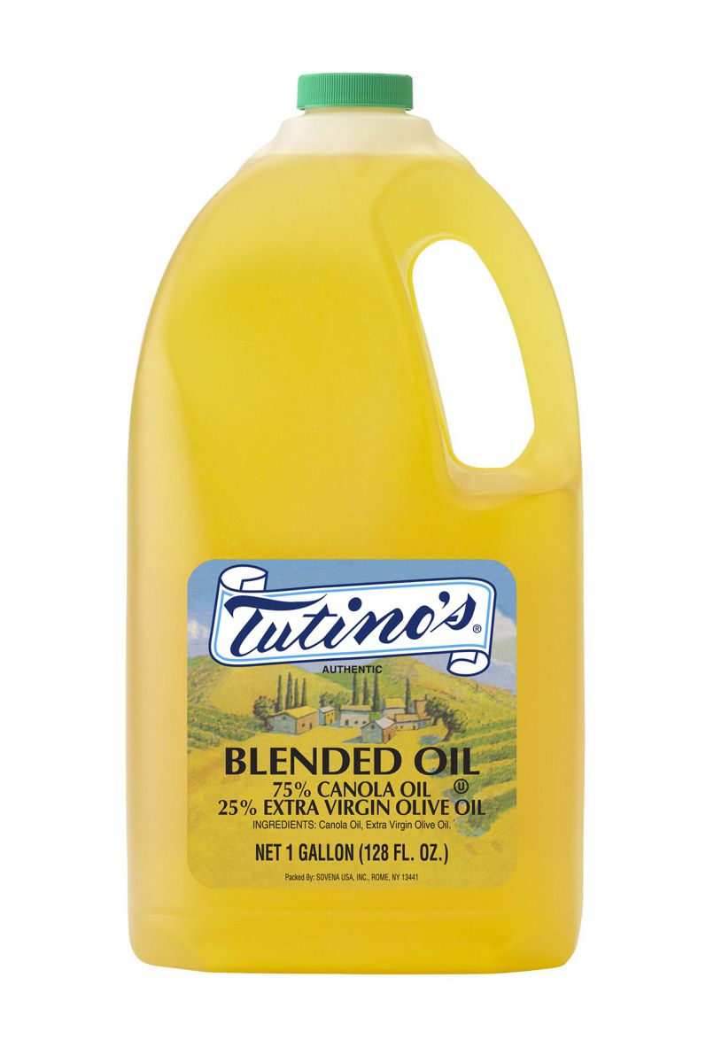 Sovena Tutino's Extra Virgin and Canola Oil Blend 75/25 1 GAL