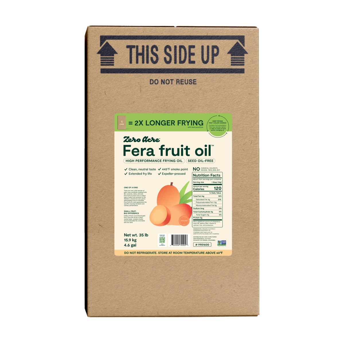 Wholesale Zero Acre Farms Noli Fruit Frying Oil- Bulk