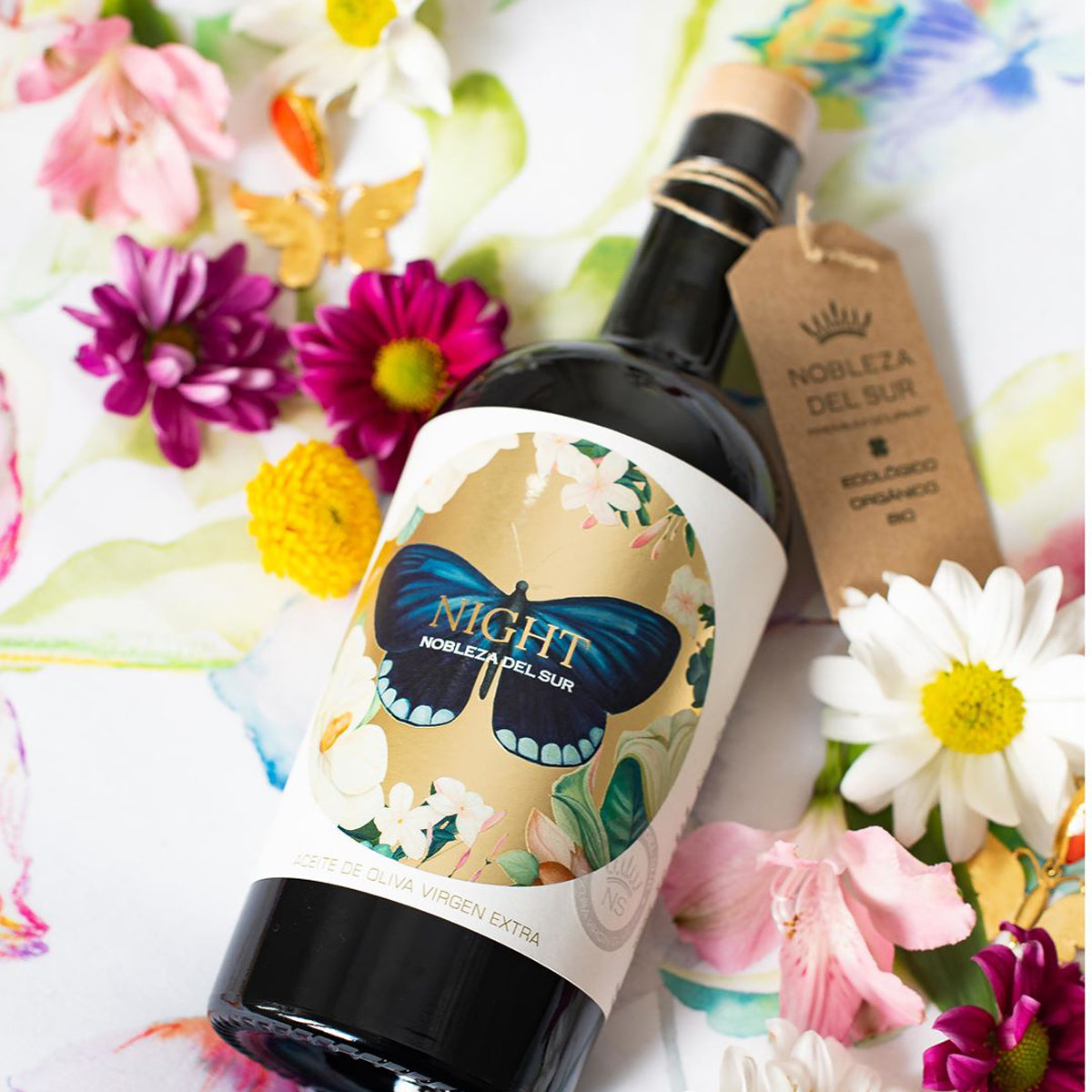 Wholesale Nobleza Del Sur Organic Extra Virgin Olive Oil Night Early Harvest- Bulk