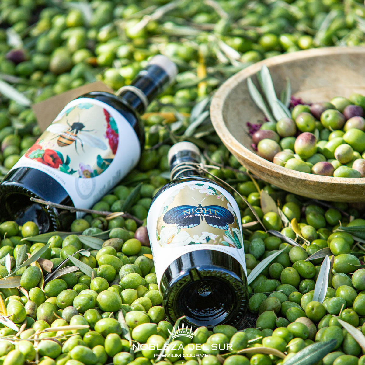 Wholesale Nobleza Del Sur Organic Extra Virgin Olive Oil Night Early Harvest- Bulk