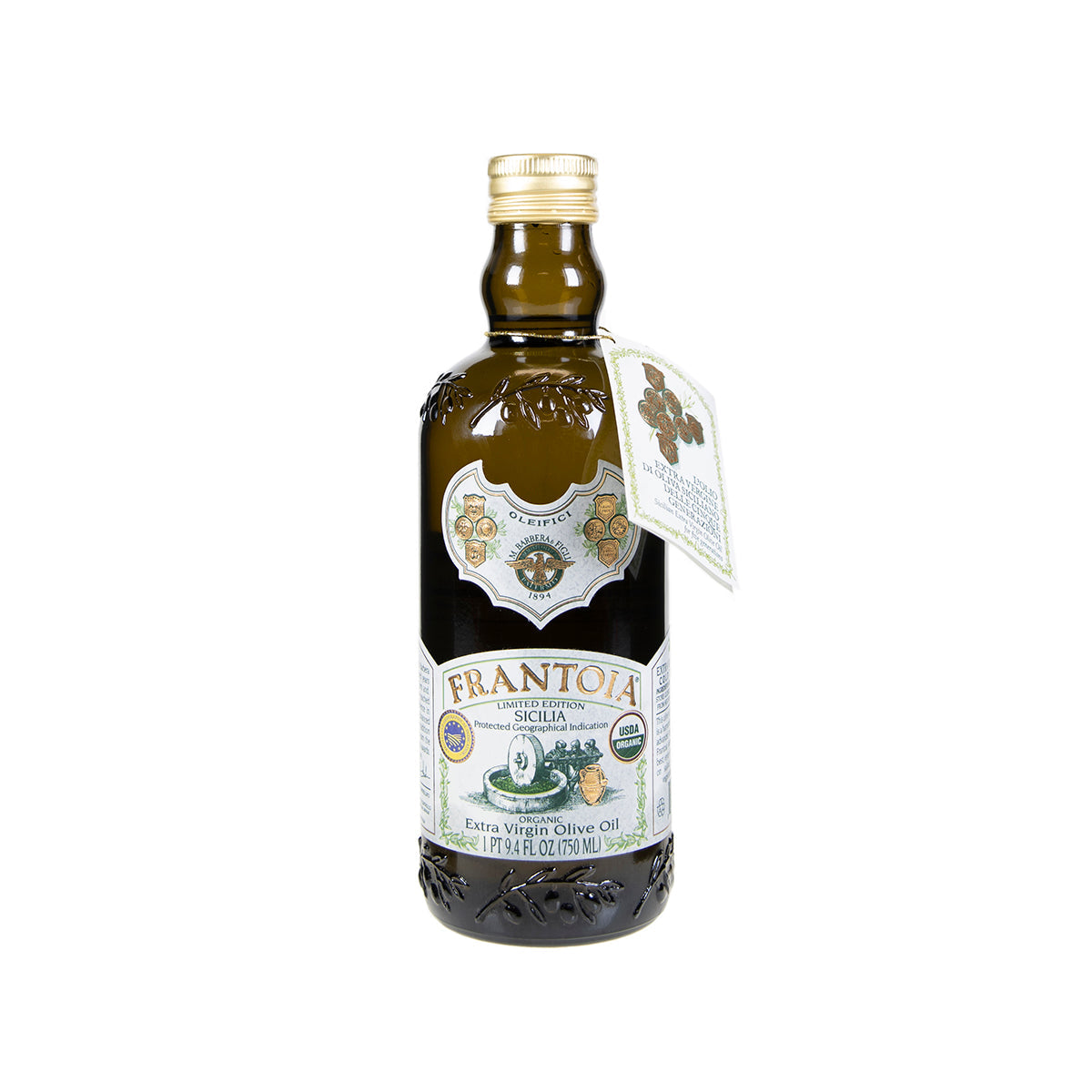 Frantoia Barbera Organic Extra Olive Oil