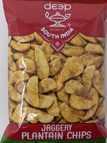 Deep Jaggery Plantain Chips 7 Oz