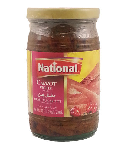 Wholesale National Carrot Pickle 320g- Bulk
