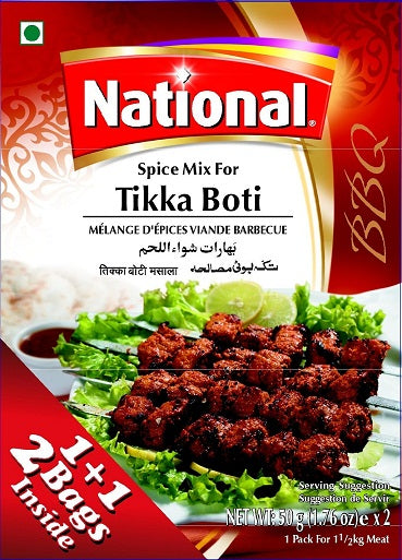 National Tikka Boti Spice Mix 50g