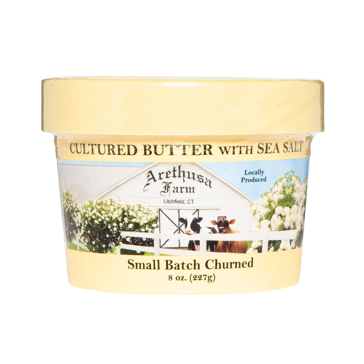 Wholesale Arethusa Farm Dairy Cultured Butter with Sea Salt 8 OZ- Bulk