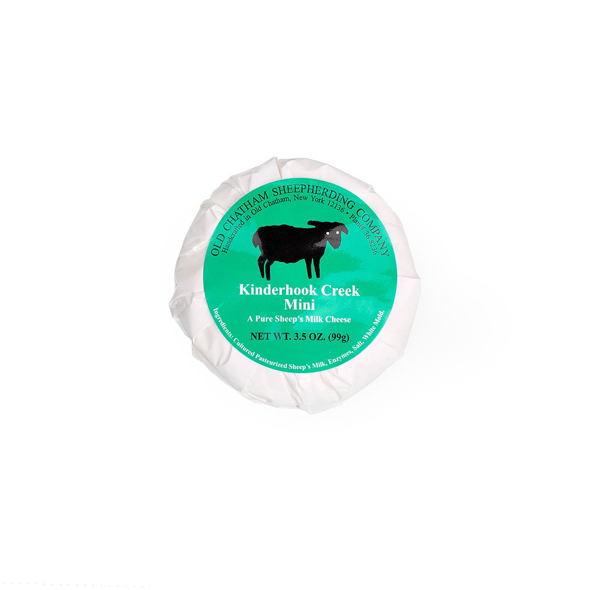 Wholesale Old Chatham Mini Kinderhook Creek Cheese 3.5 Oz-8ct Case Bulk