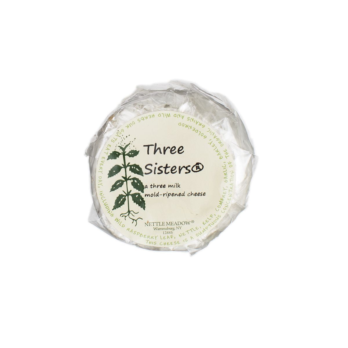 Wholesale Nettle Meadow Farm Three Sisters Cheese 6 Piece-3.5 LB Bulk