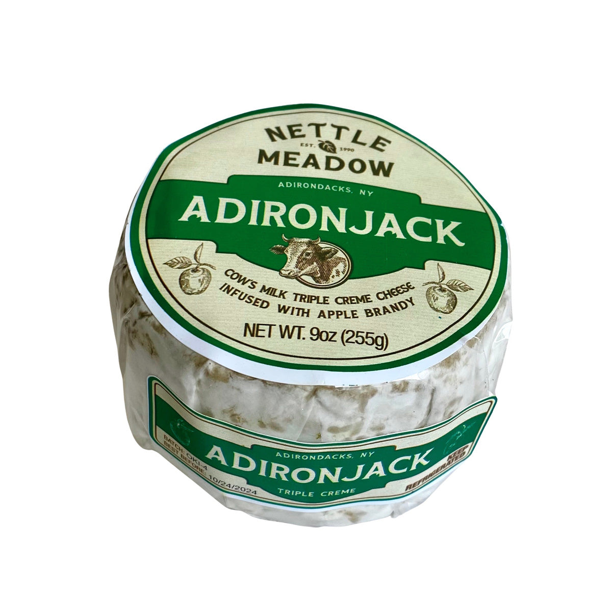 Wholesale Nettle Meadow Farm Adironjack Cheese 3.5 OZ- Bulk
