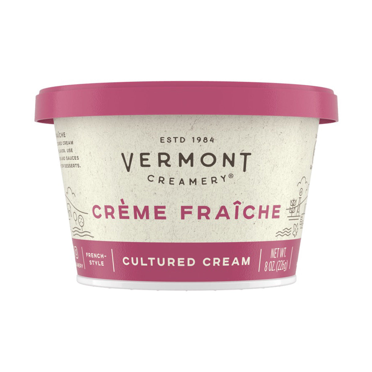 Wholesale Vermont Creamery Crème Fraiche- Bulk
