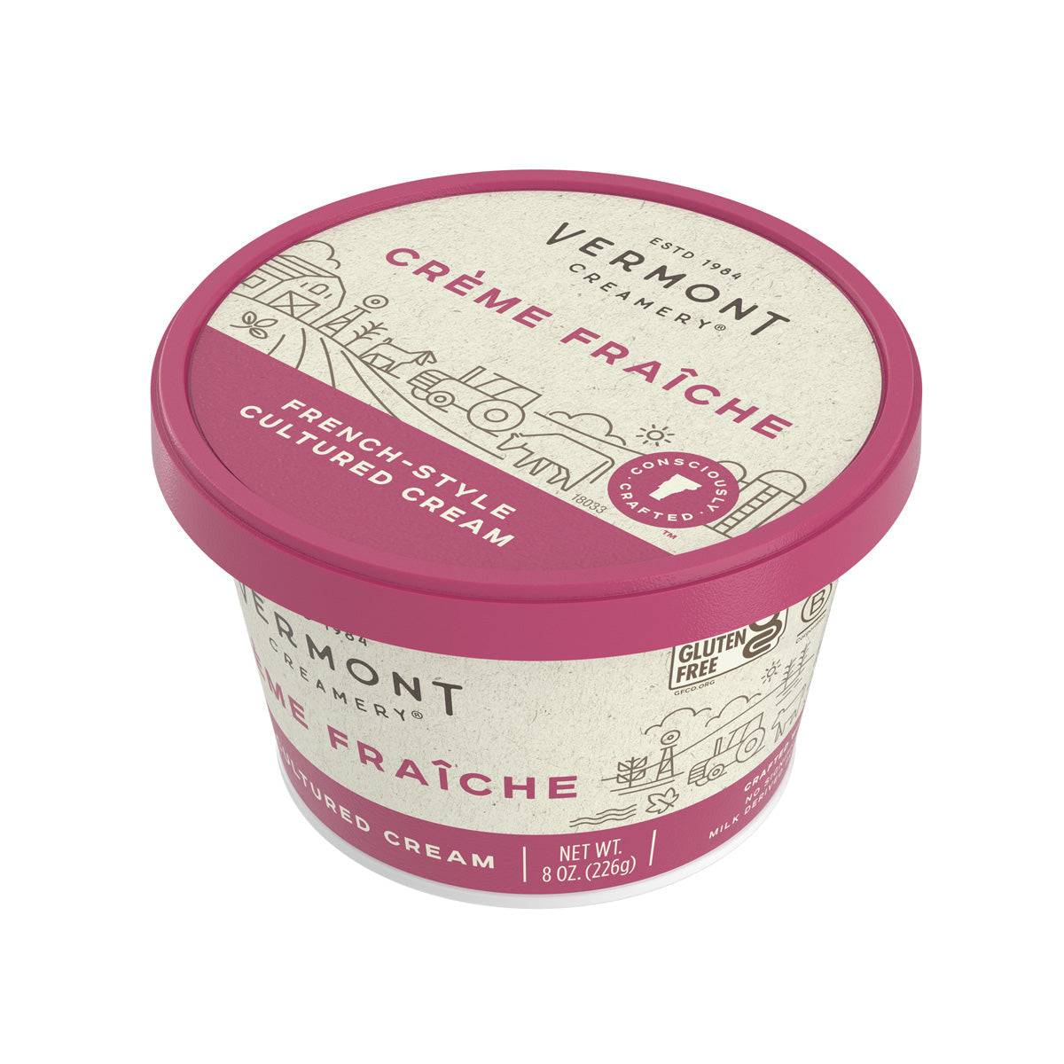 Wholesale Vermont Creamery Crème Fraiche- Bulk