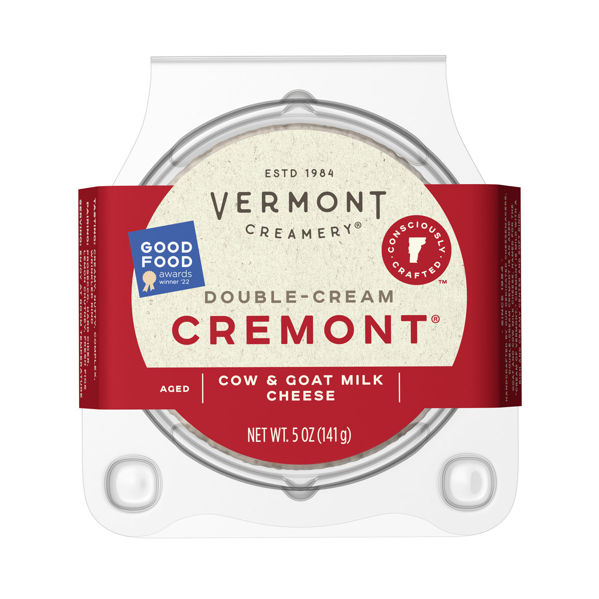 Wholesale Vermont Creamery Cremont Cheese 5 Oz-6ct Case Bulk