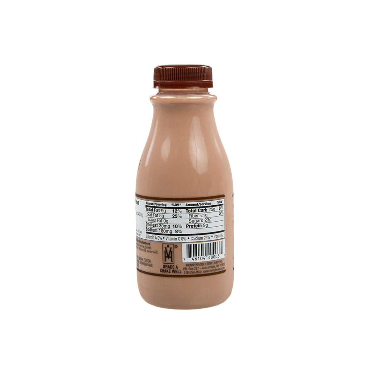 Wholesale Ronnybrook Dairy Creamline Chocolate Milk 12 OZ- Bulk