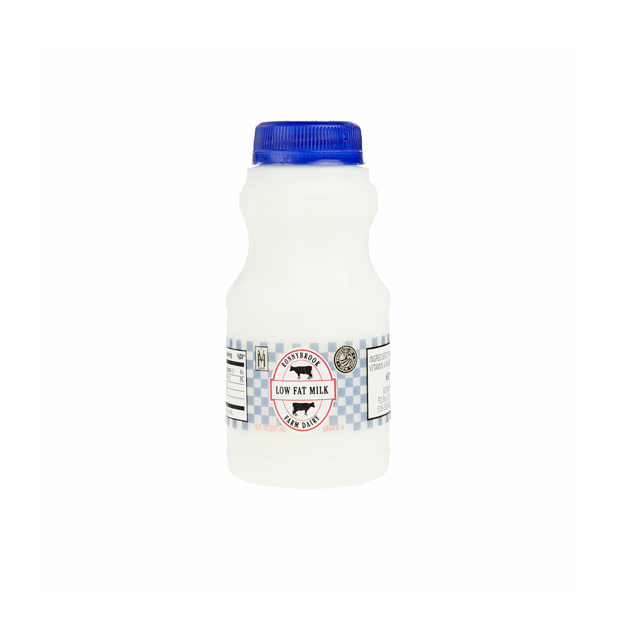 Wholesale Ronnybrook Dairy 1% Milk 8 OZ-12ct Case Bulk