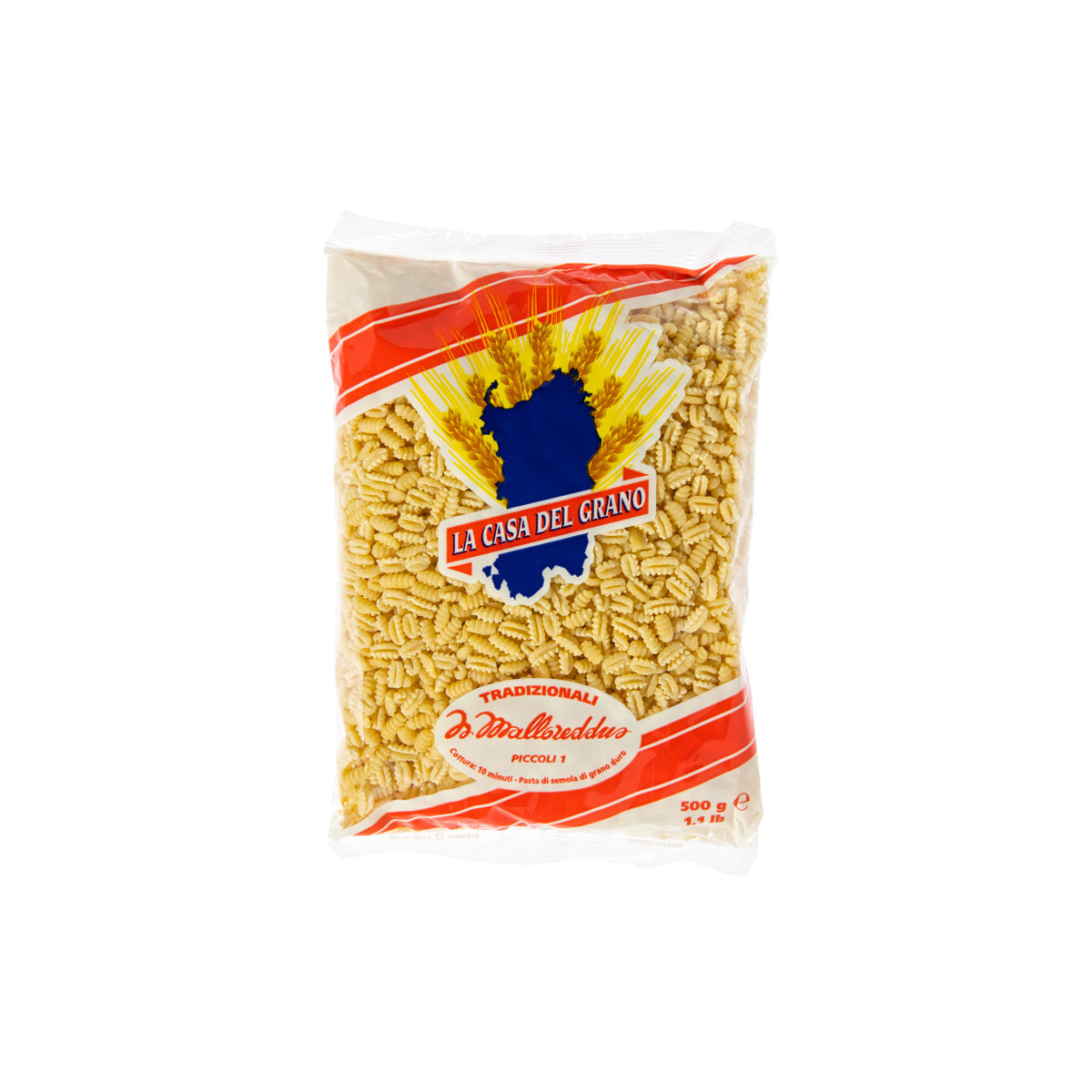 Wholesale La Casa Del Grano Small Malloreddus Pasta 1.1 LB-20ct Case Bulk