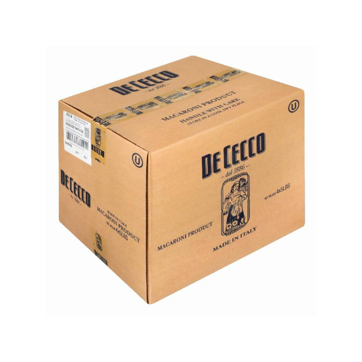 De Cecco Mezzi Rigatoni Pasta 5 LB