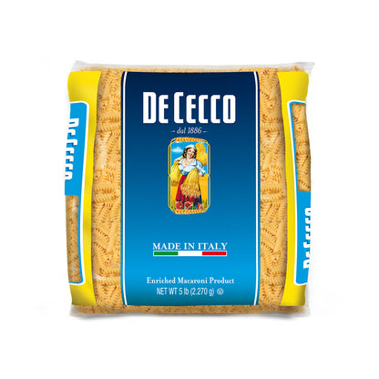 Wholesale De Cecco Fusilli Pasta 5 LB- Bulk