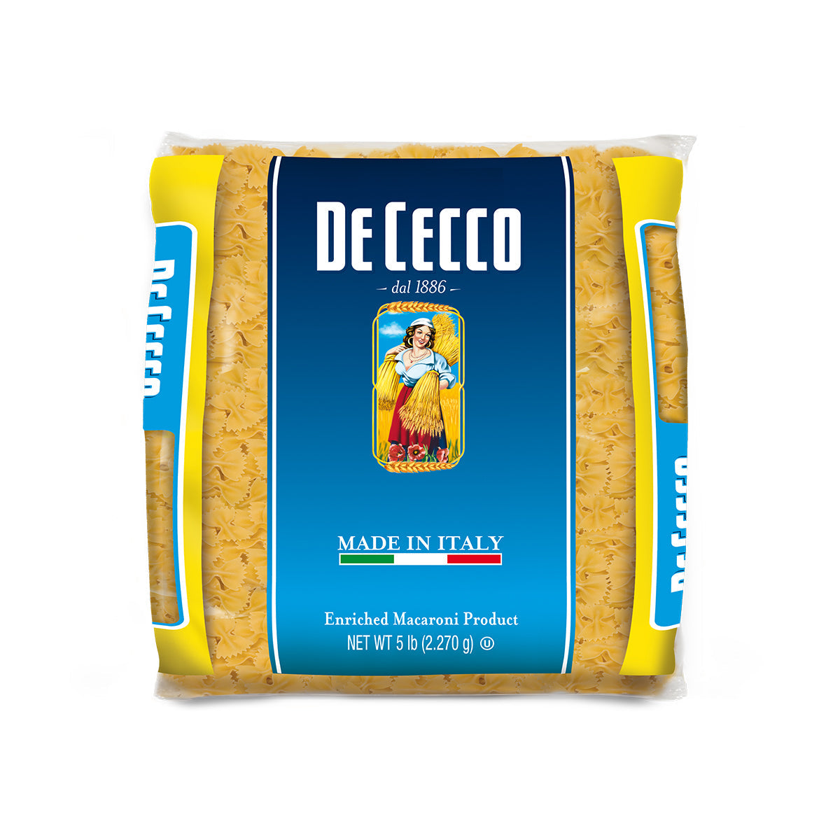 Wholesale De Cecco Farfalle Pasta 5 LB- Bulk