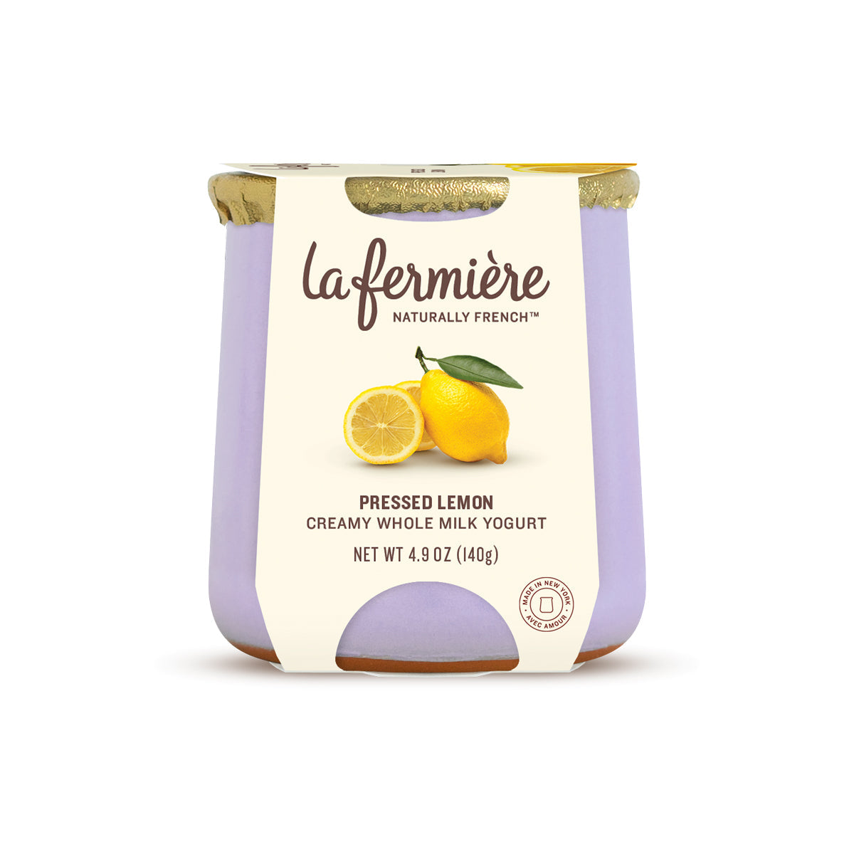 Wholesale La Fermière Pressed Lemon Yogurt 4.9oz Cup- Bulk